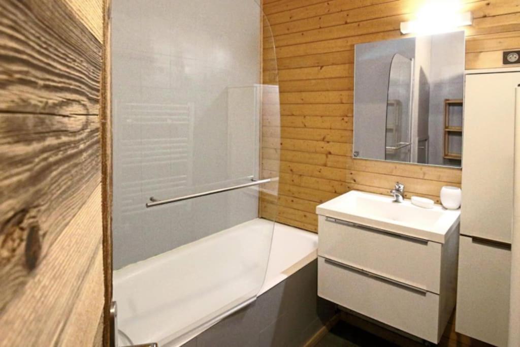 Studio Avec Coin Montagne Au Pied Des Pistes Megève Extérieur photo