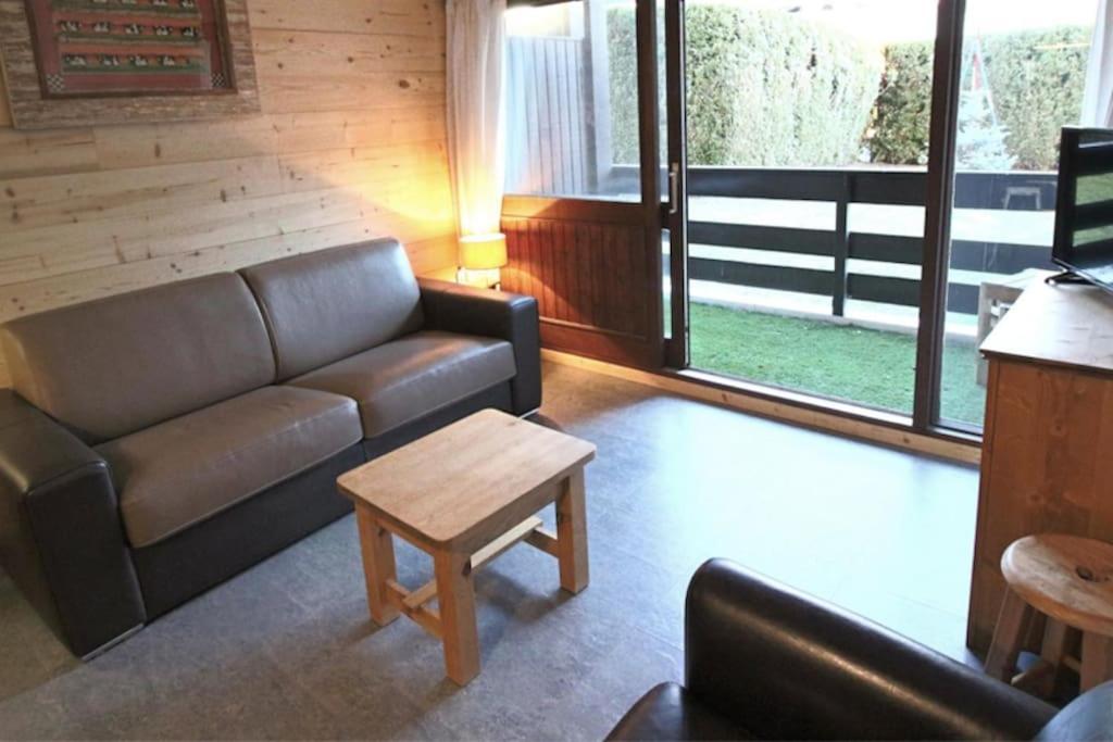 Appartement Studio Avec Coin Montagne Au Pied Des Pistes à Megève Extérieur photo