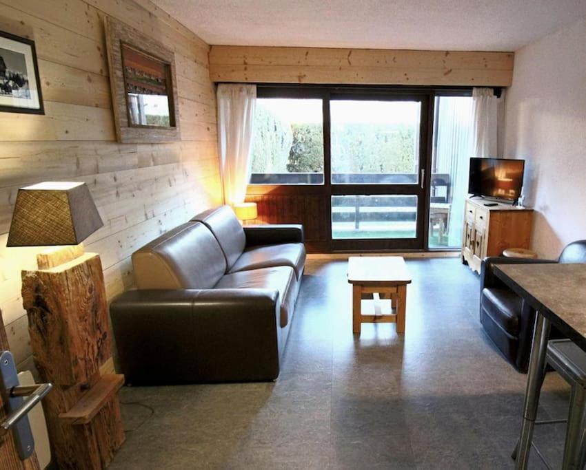 Appartement Studio Avec Coin Montagne Au Pied Des Pistes à Megève Extérieur photo